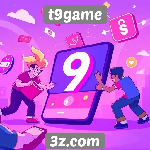 Táticas de monetização adotadas pelo site t9game